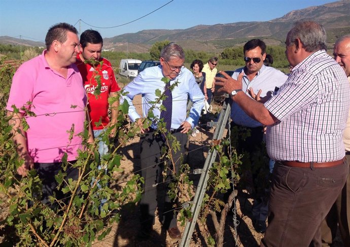 Andrés García Lorca visita Laujar de Andarax