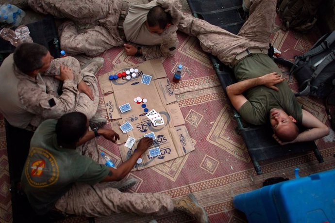 Marines norteamericanos en Afganistán