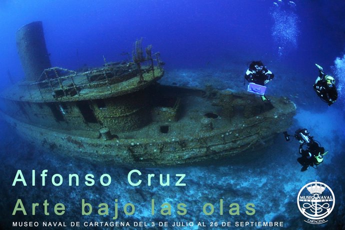 El Museo Naval de Cartagena inaugura la exposición 'Arte bajo las olas'