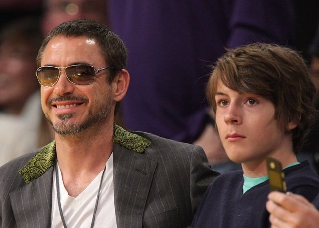 Robert Downey Jr e Indio Downey 
