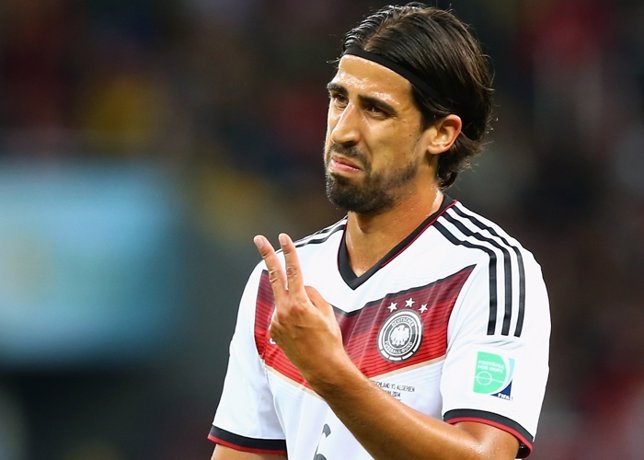 Sami Khedira of Germany reacts during the 2014 