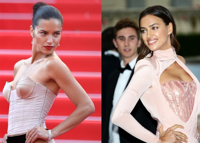 Adriana Lima: "Es un honor que me confundan con Irina Shayk"