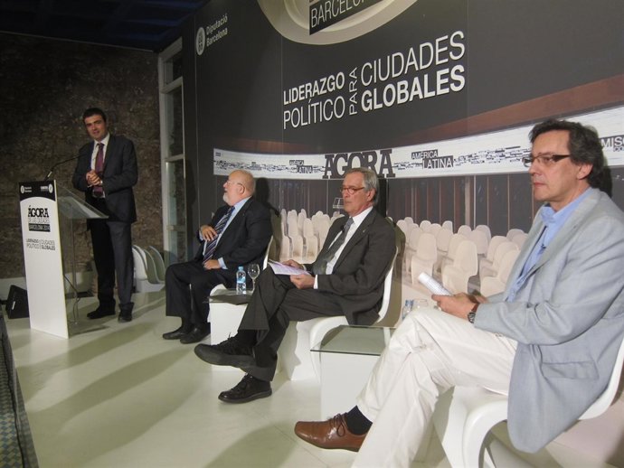 Xavier Trias, en el II Ágora de Ciudades