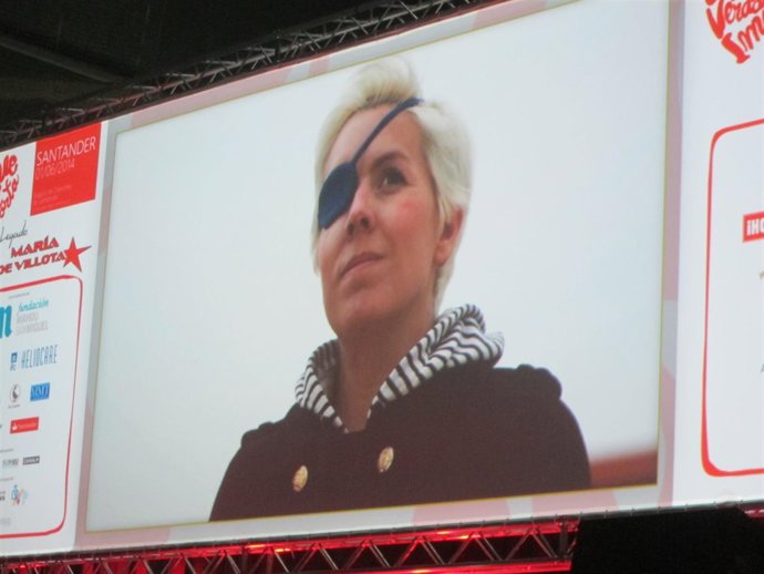 Tributo a María de Villota en el congreso 'Lo que de verdad importa' en Santande