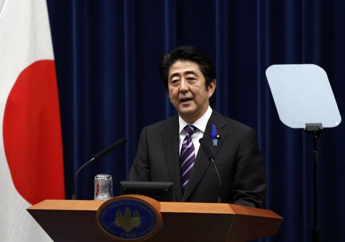 Shinzo Abe, primer ministro de Japón