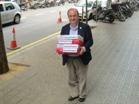 PSC.- Iceta lliura 4.321 avals i aspira a tenir "tots els militants" al seu costat
