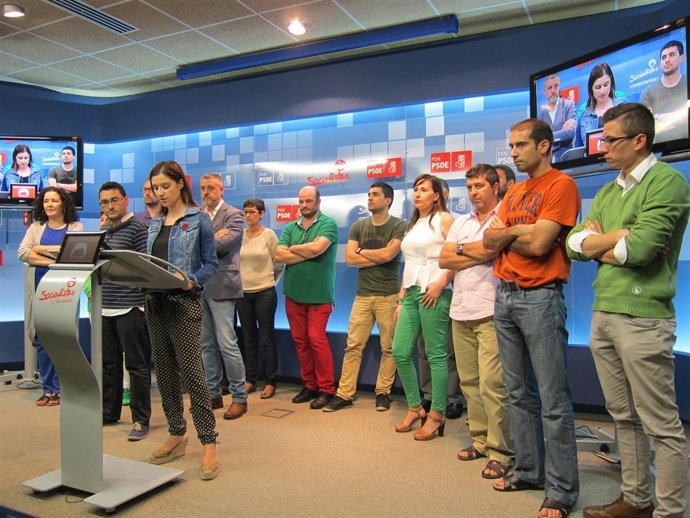 Miembros del Foro de Apoyo a la candidatura de Eduardo Madina.