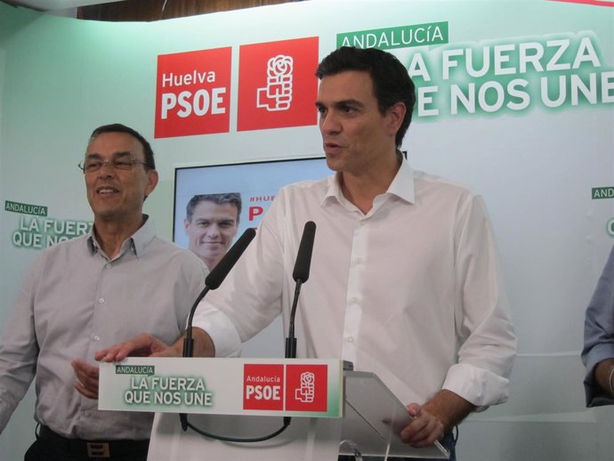 El candidato a la Secretaría General del PSOE Pedro Sánchez. 