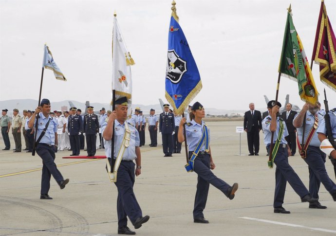 La toma de posesión se ha celebrado en la Base Aérea de Zaragoza
