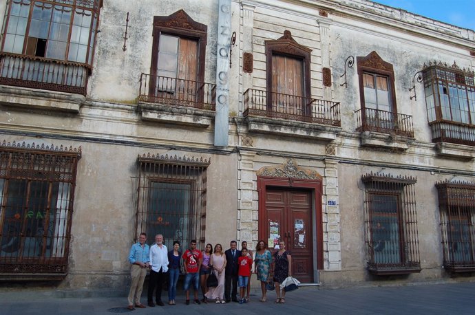 Casa Lazaga, sede del futuro Museo de Camarón de la Isla