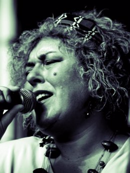 La Cantante Montse Pratdesaba (Big Mama).