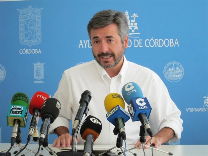 El portavoz del gobierno municipal del PP, Miguel Ángel Torrico