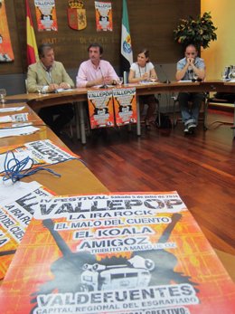 Presentación Del Festival 'Vallepop' De Valdefuentes (Cáceres)