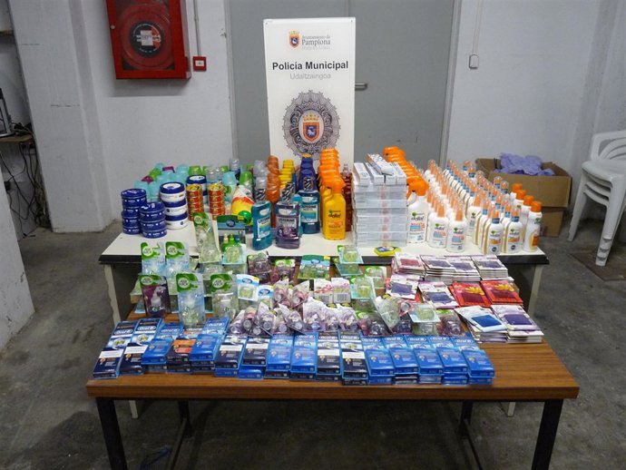 Fueron incautados productos de belleza por un valor superior a 1.000 euros