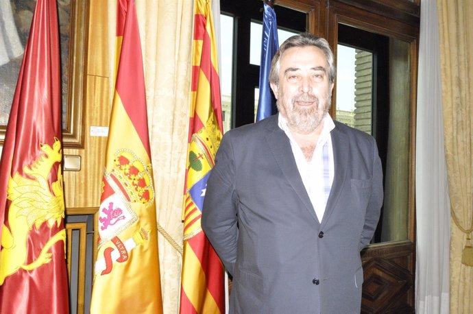 El alcalde de Zaragoza, Juan Alberto Belloch. 