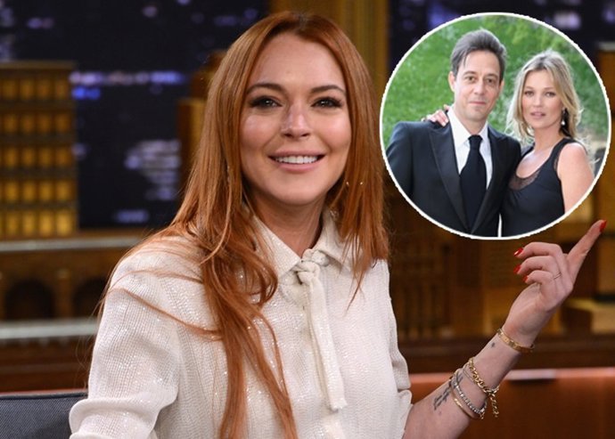 Lindsay Lohan y Kate Moss enfrentadas por el "tonteo" con el marido de la top