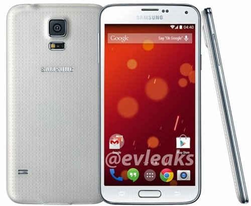 Se filtra una imagen del Samsung Galaxy S5 Google Play Edition
