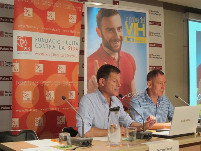 Ferran Pujol y Pep Coll presentan una campaña antiVIH