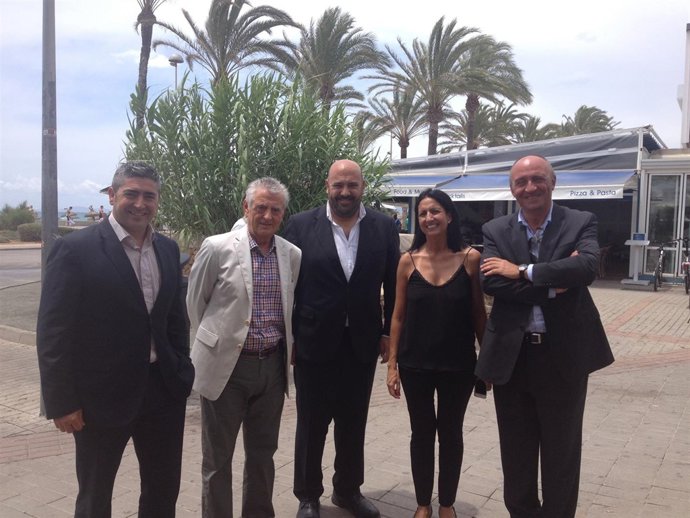 Jaime Martínez visita la Playa de Palma