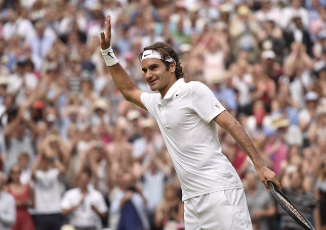 El tenista suizo Roger Federer