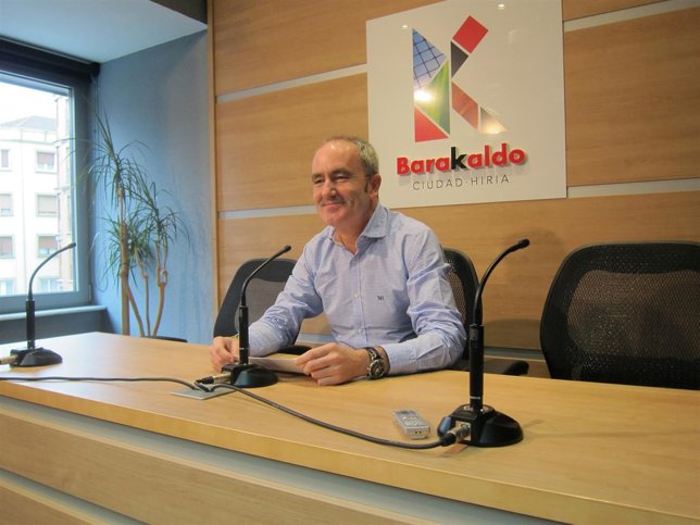 El alcalde de Barakaldo, Alfonso García.