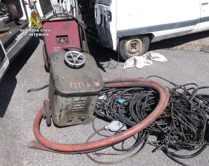 Imagen de los efectos recuperados