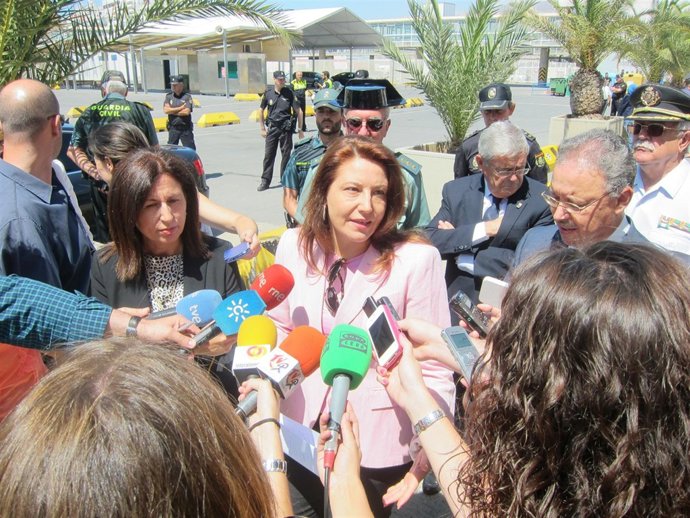 La delegada del Gobierno en Andalucía, Carmen Crespo