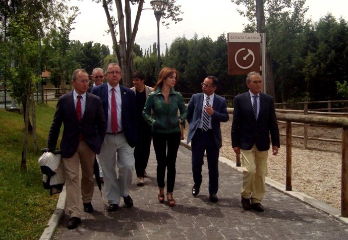 Clemente visita el centro ecuestre