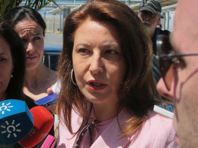 La delegada del Gobierno en Andalucía, Carmen Crespo