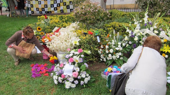 Afectados por el accidente de metro en homenaje por el octavo aniversario