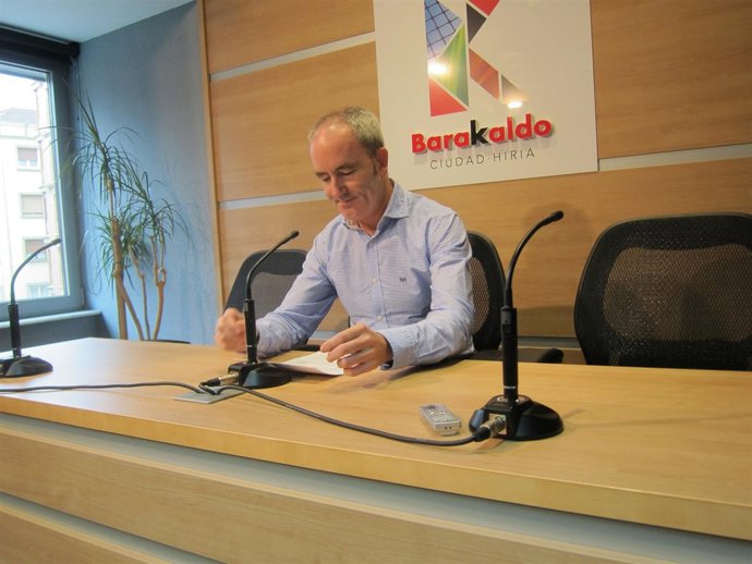 El alcalde de Barakaldo, Alfonso García.