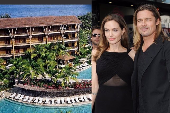 Este es el hotel en el que Brad Pitt y Angelina Jolie pasan las vacaciones