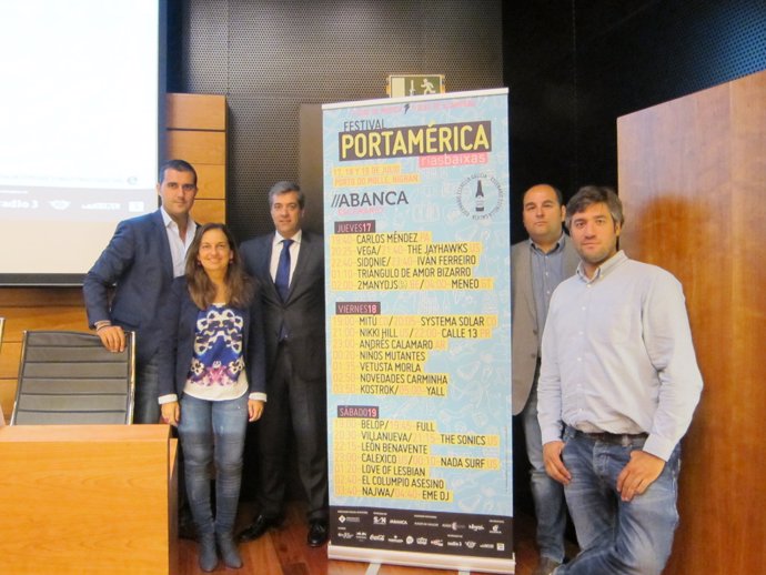Presentación de Portamérica en Vigo