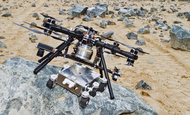 Multicóptero para Marte