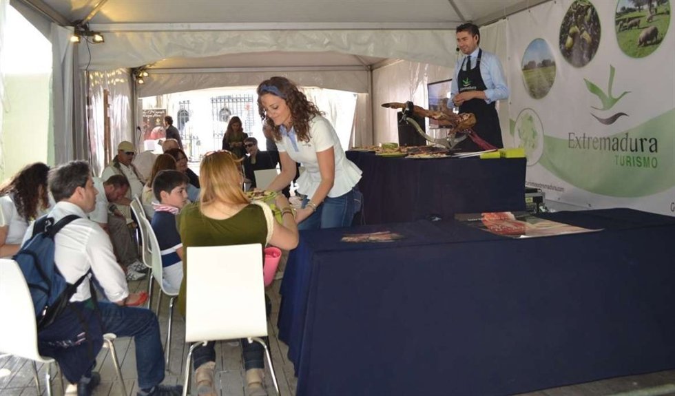 Stand en Bruselas