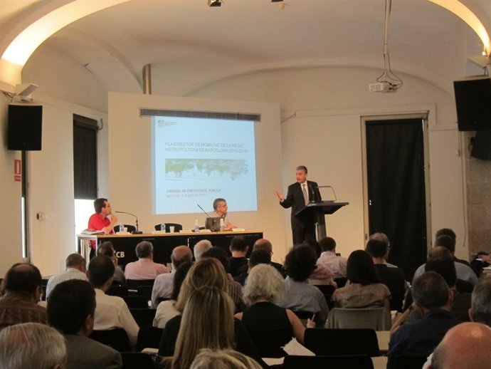 Josep Anton Grau, Marc A. Garcia y Lluís Alegre en la presentación