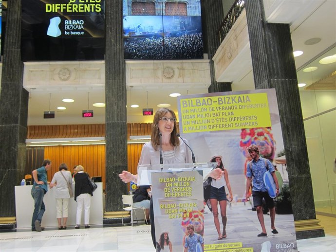Presentación de una guía turística.