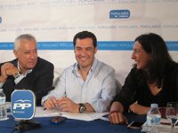 Moreno acusa a Díaz de "manosear los símbolos" andaluces