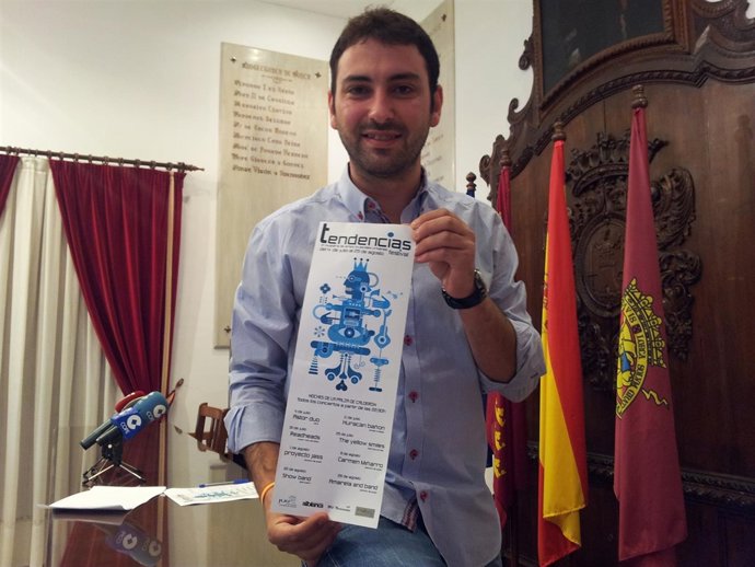 El Concejal de Juventud del Ayuntamiento de Lorca, Agustín Llamas