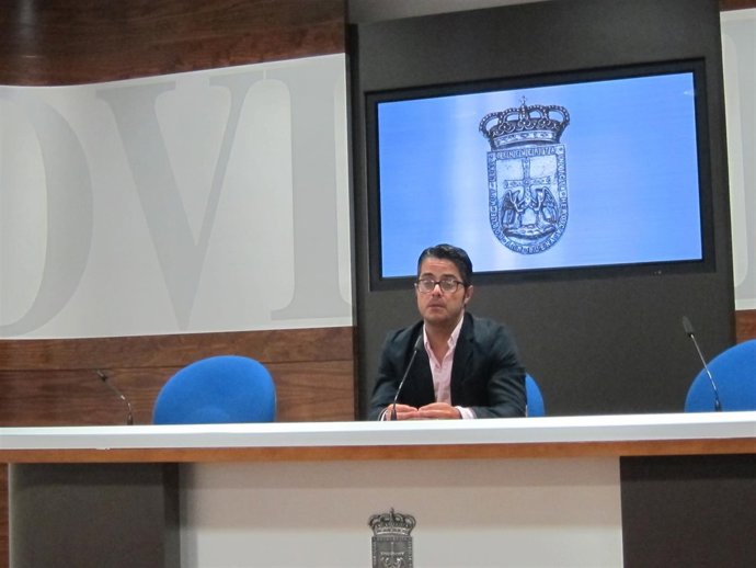 Gerardo Antuña, concejal de transportes del Ayuntamiento de Oviedo