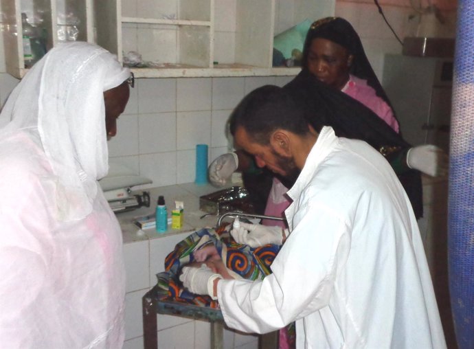 Atención al recién nacido en Mauritania