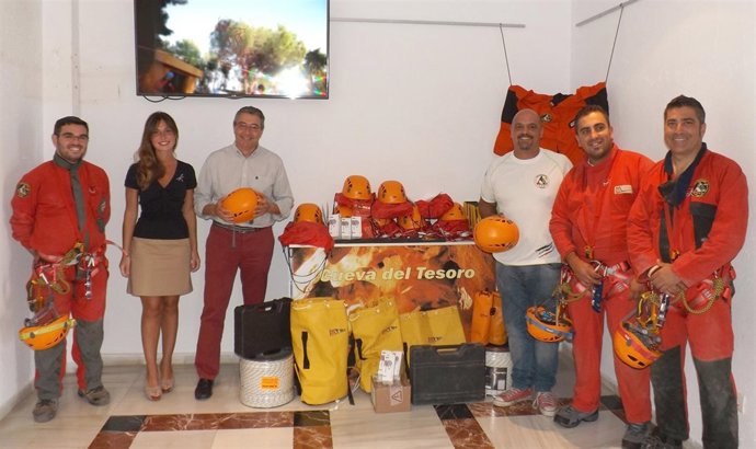 Rutas espeleología cueva del tesoro