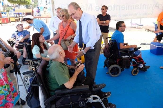 Alcalde Francisco de la Torre, Playa, Accesibilidad, Discapacidad