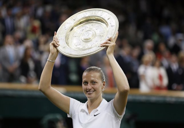 Petra Kvitova, campeona en Wimbledon