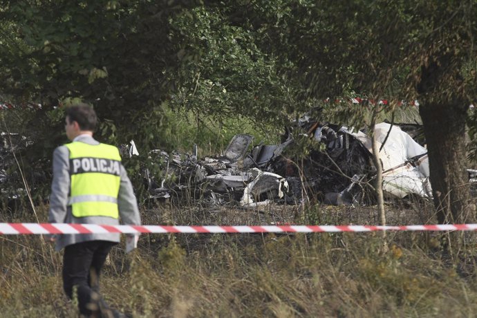 Once muertos en el accidente de una avioneta en Polonia 