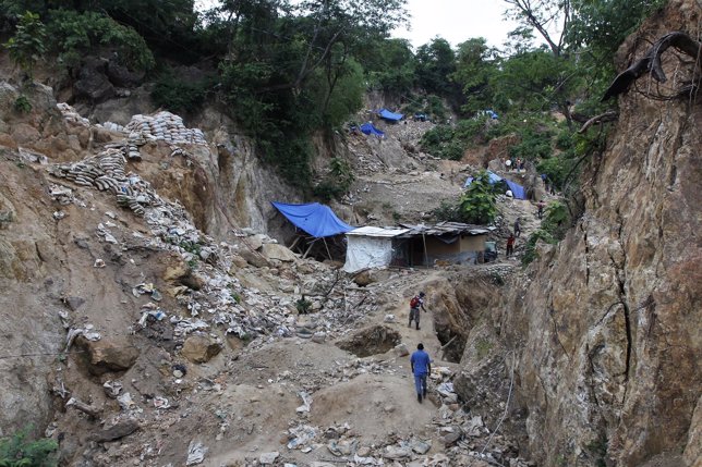Mineros atrapados en Honduras