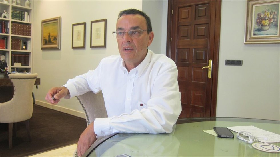 El presidente de la Diputación de Huelva, Ignacio Caraballo.