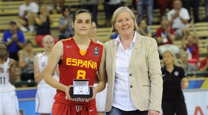 La española Ángela Salvadores, 'MVP' del Mundial Sub-17