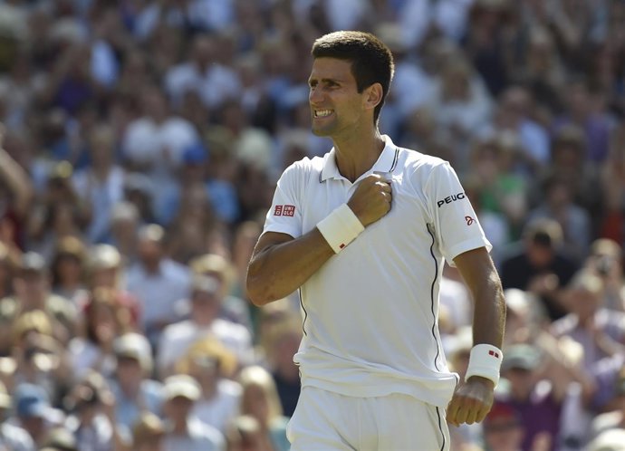 El tenista serbio Novak Djokovic