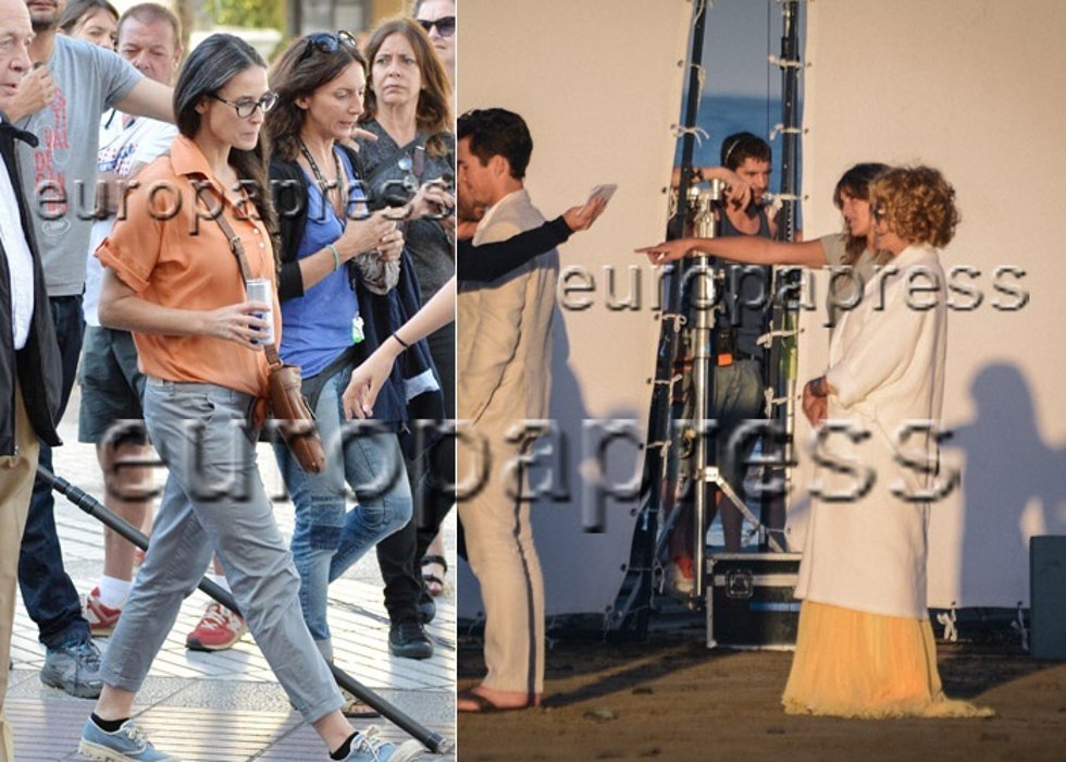Demi Moore y Jessica Lange rodando en Las Palmas de Gran Canarias